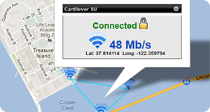 Microwave Radio Map