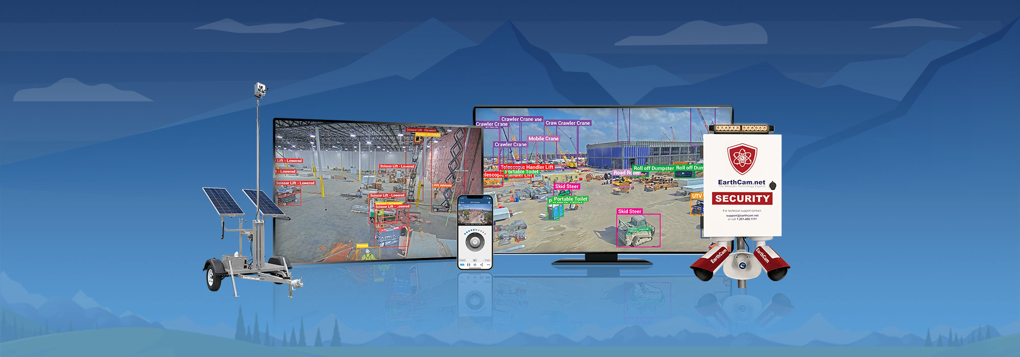 Complete Visual Information Ecosystem for Construction