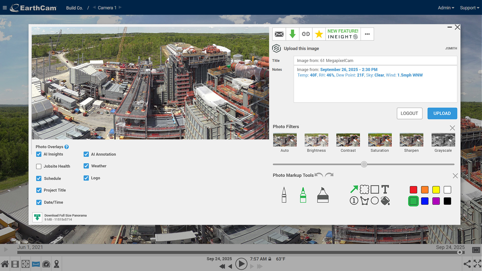 Add Imagery Directly to InEight Document Management Solution