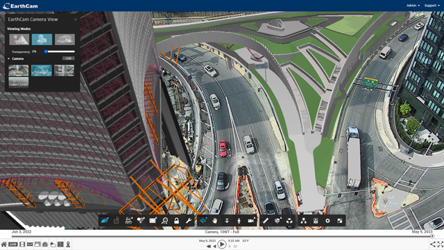 EarthCam 4D & BIM Model Integrations