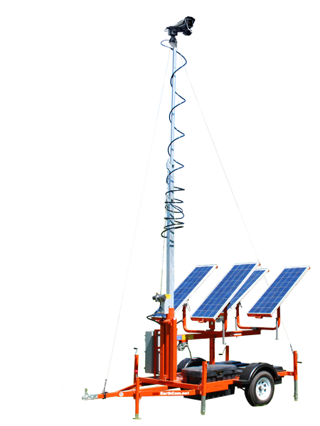 construction camera Mobile Trailer Advanced - GigapixelCam X10