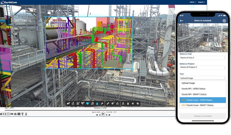 Advancing Construction Monitoring and Issue Identification with EarthCam 3D
