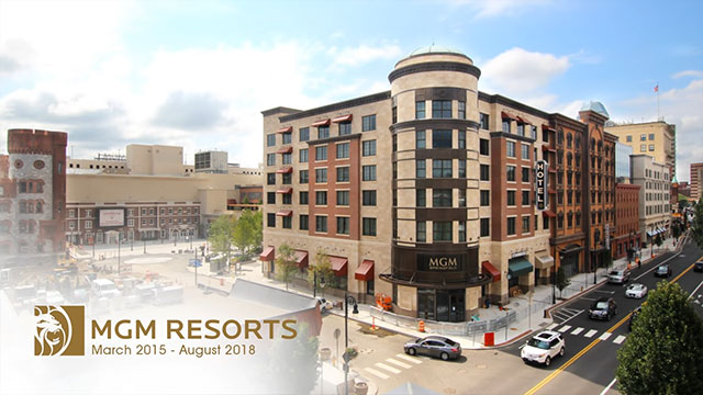 thumbnail image of time-lapse movie for MGM Springfield