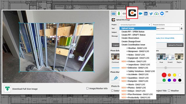 Integrate 360° Reality Capture with Project Management Solution