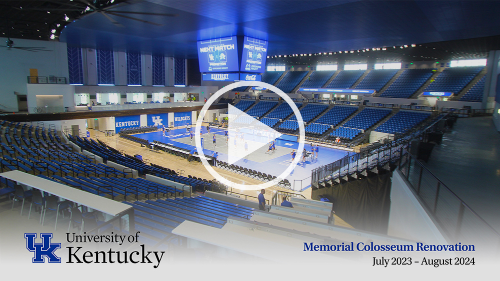 University of Kentucky Memorial Coliseum Construction Time-Lapse
